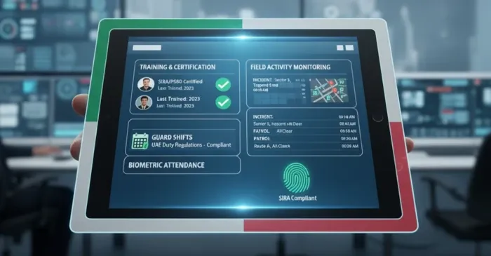 DubaGuard security industry compliance tracking